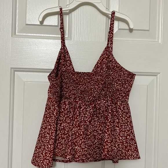 Red Shein cropped tank top S - Picture 2 of 5